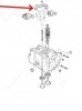 Mocowanie dżwigienek zaworowych 4863861 Grand Cherokee 97-01 2,5 td 3,1 td
